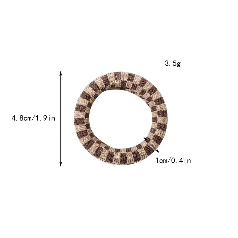 knitted lattice hair bands, view 22 - MRSLM