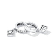 women's sparkling zircon earrings, view 4 - MRSLM