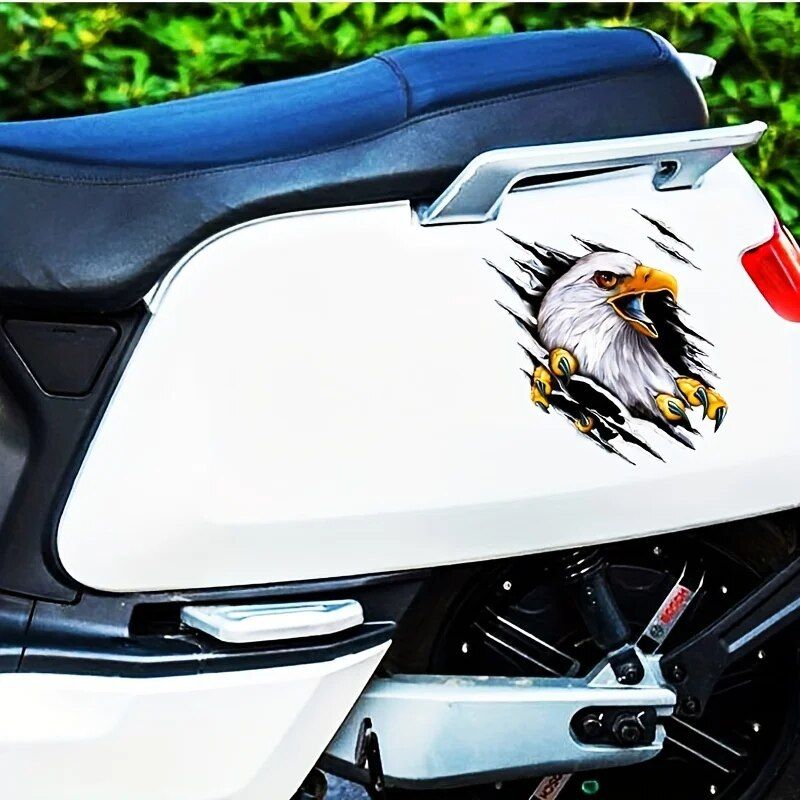 universal cartoon eagle vehicle sticker, view 9 - MRSLM