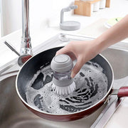 automatic soap dispensing dishwashing brush - MRSLM