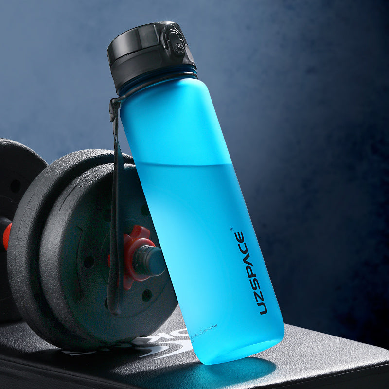 1.0L BPA-free sports water bottle, view 5 - MRSLM