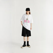 ice cream cat print T-shirt, view 4 - MRSLM
