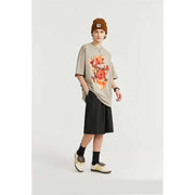 metallic sunflower print T-shirt, view 8 - MRSLM