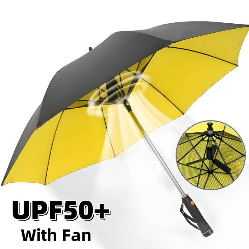large fan umbrella upf50+ parasol, view 3 - MRSLM