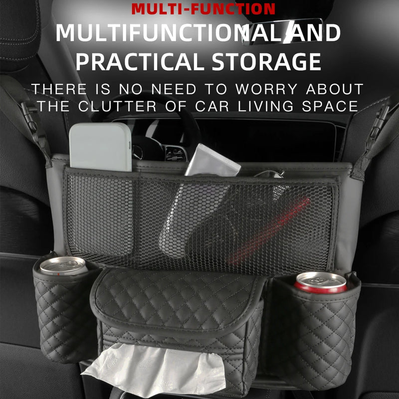 car leather storage organizer, view 5 - MRSLM