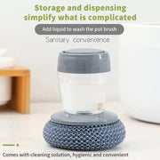 2-in-1 kitchen cleaning brush, view 3 - MRSLM