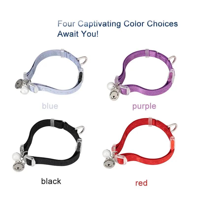 adjustable cat and small dog collar, view 7 - MRSLM