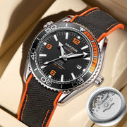 men's luminous hollow mechanical watch - MRSLM
