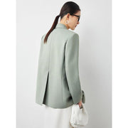 green double breasted blazer, view 7 - MRSLM