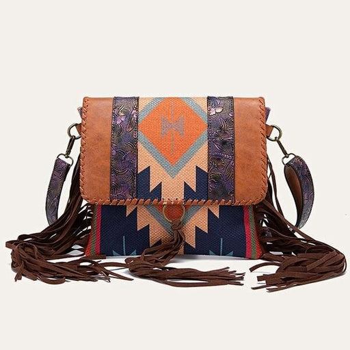 boho tassel shoulder bag - MRSLM