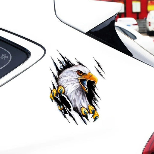 universal cartoon eagle vehicle sticker - MRSLM
