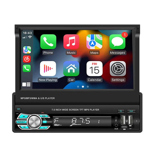 7 inch retractable touchscreen car stereo - MRSLM