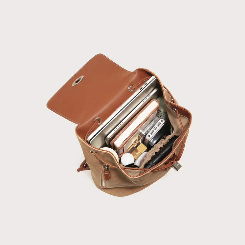 mini aesthetic fashion backpack, view 6 - MRSLM