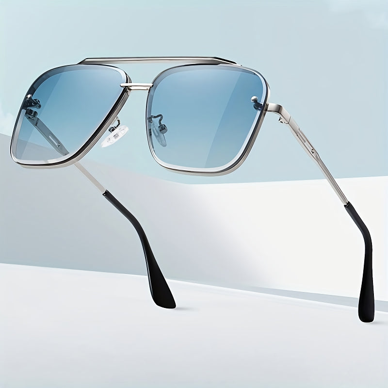 men's gradient pilot sunglasses, view 18 - MRSLM