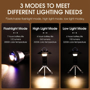 rechargeable magnetic camping lantern, view 6 - MRSLM