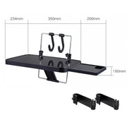 foldable car laptop desk, view 5 - MRSLM