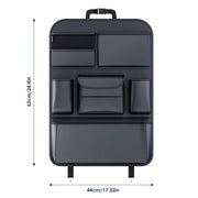 leather car storage organizer, view 4 - MRSLM