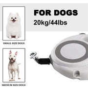 5m retractable dog leash, view 6 - MRSLM