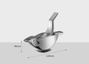 stainless steel boat shaped lemon clamp, view 2 - MRSLM