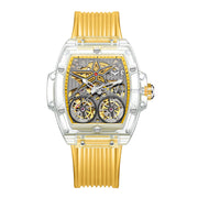 men's double flywheel automatic watch, view 9 - MRSLM