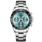 men's business steel band quartz watch, view 5 - MRSLM