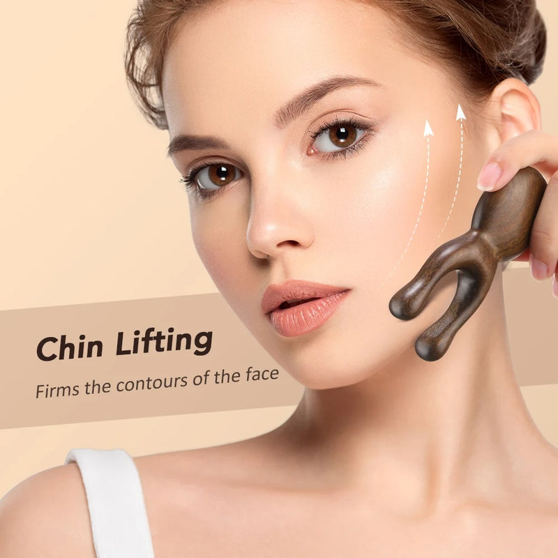 sandalwood eye and face massage stick, view 7 - MRSLM