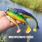 soft swimbait shad fishing lure, view 26 - MRSLM