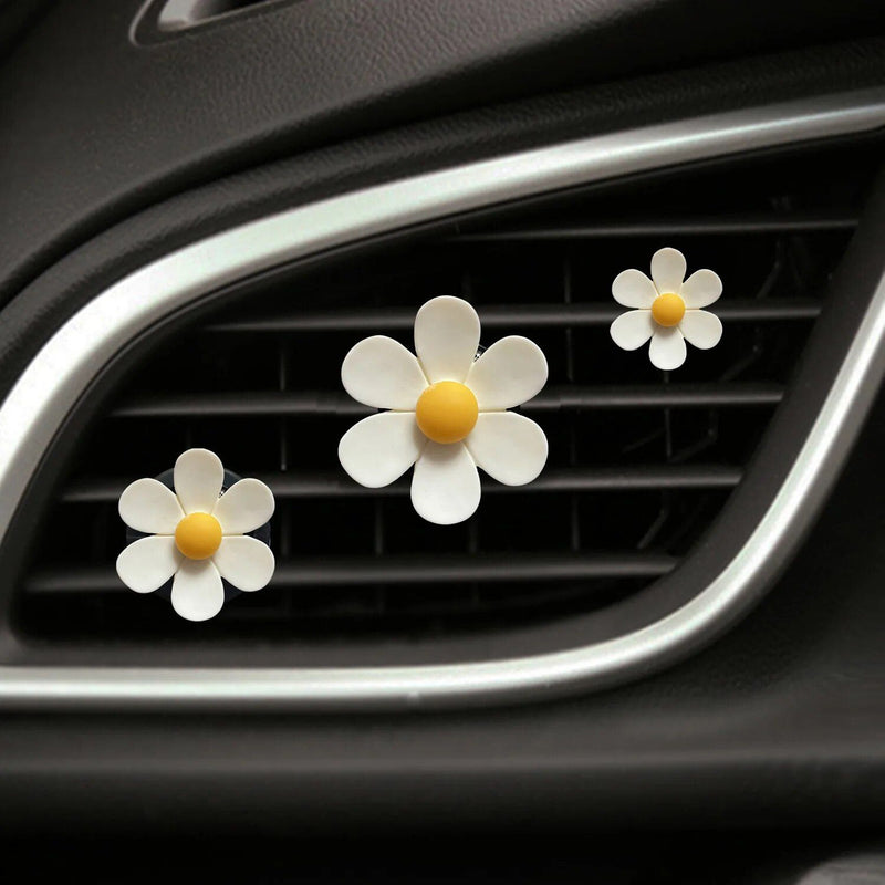 daisy car perfume clip, view 3 - MRSLM