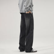 Men's vintage loose micro-flared jeans, view 3 - MRSLM