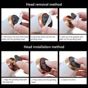 electric foot care kit, view 11 - MRSLM