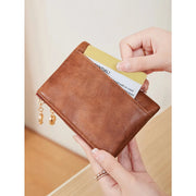 minimalist large capacity zipper wallet, view 12 - MRSLM