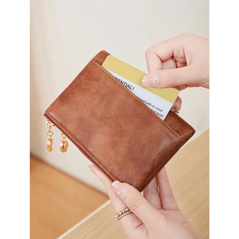 minimalist large capacity zipper wallet, view 12 - MRSLM