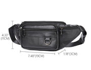 men's leather chest bag, view 7 - MRSLM