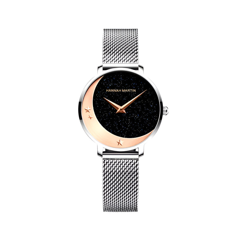 women's quartz watch with rhinestones, view 2 - MRSLM