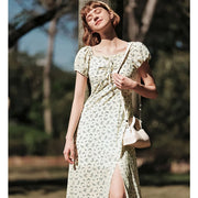 floral chiffon dress, view 4 - MRSLM