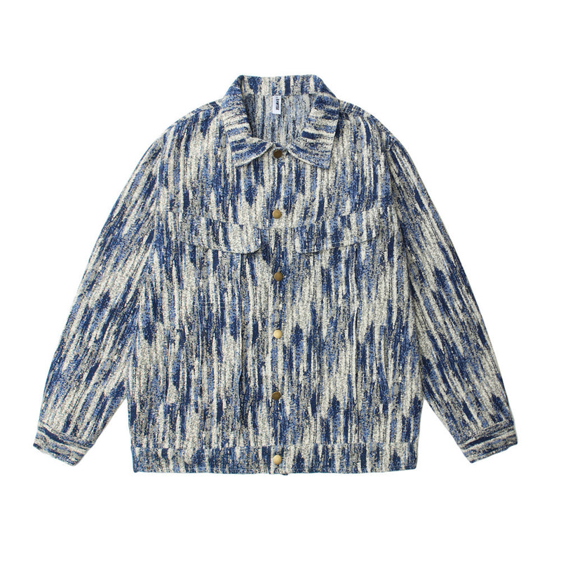 men's tie-dye gradient jacket, view 7 - MRSLM