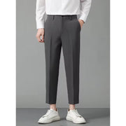 men's casual slim suit pants, view 4 - MRSLM