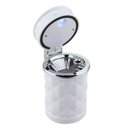 LED-lit portable car ashtray - MRSLM