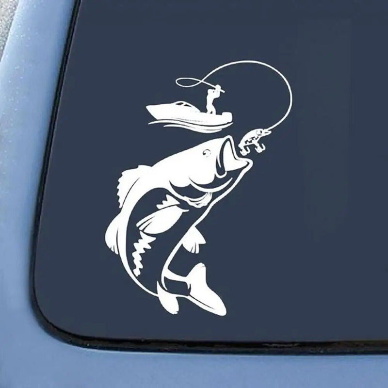 reflective fisherman car decal, view 11 - MRSLM