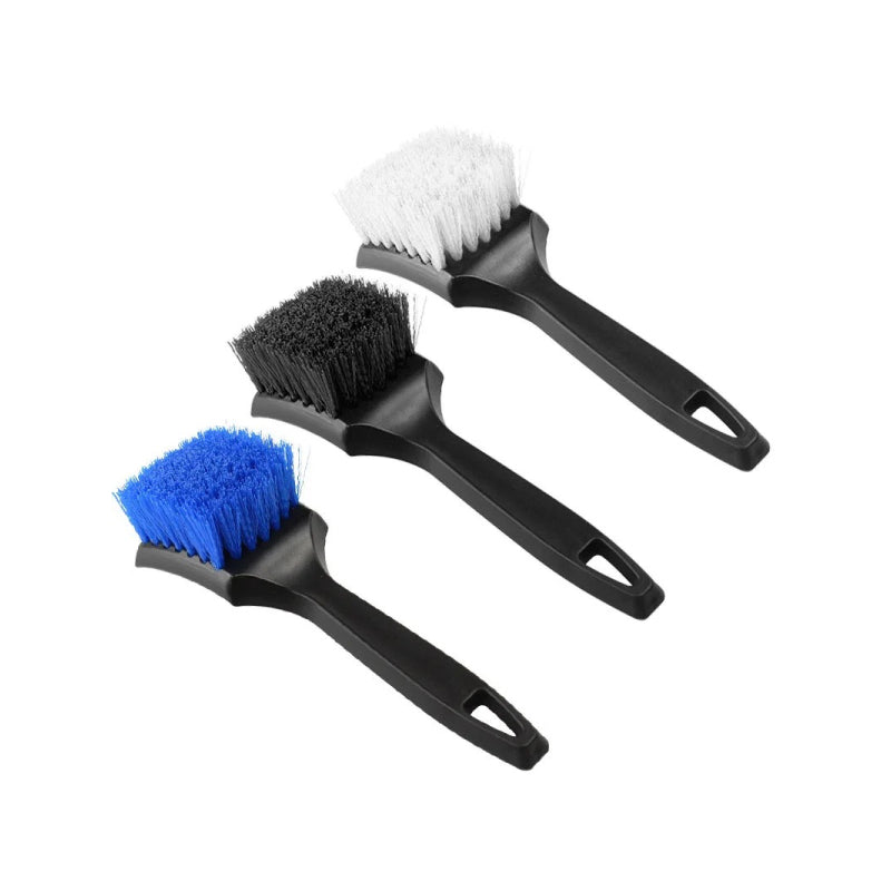 car tire and rim detailing brush, view 6 - MRSLM