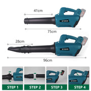 cordless leaf blower, view 8 - MRSLM