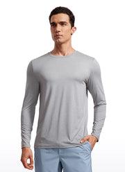 men's long sleeve lightweight workout shirt, view 10 - MRSLM