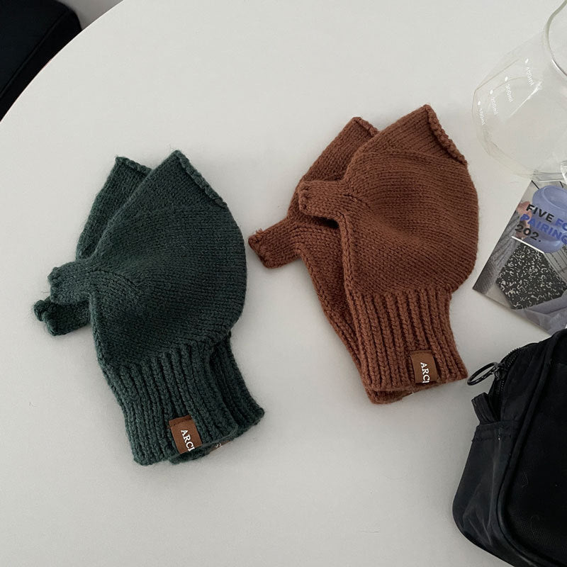 touch screen knitted gloves, view 7 - MRSLM