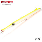 slow-shake submerged pencil fishing lure, view 3 - MRSLM