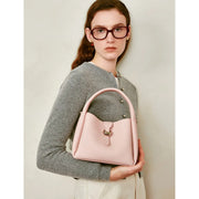luxury women's leather shoulder bag, view 12 - MRSLM