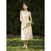 floral suspender dress, view 2 - MRSLM