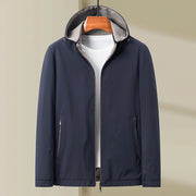 Men's hooded zipper coat, view 7 - MRSLM
