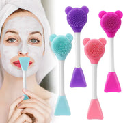 silicone face mask brush, view 8 - MRSLM