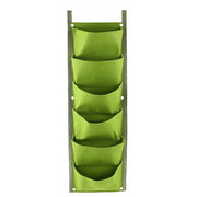 7-pocket vertical hanging garden planter, view 3 - MRSLM