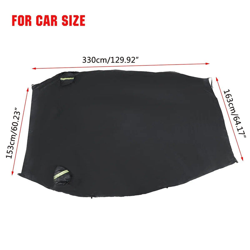 Universal half car cover, view 6 - MRSLM